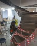 Feature curved staircase