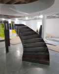 Feature curved staircase